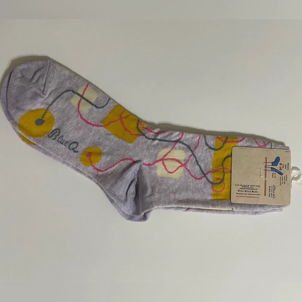 New BLUE Q women’s fun socks The Three Things I Hate Most Are Math